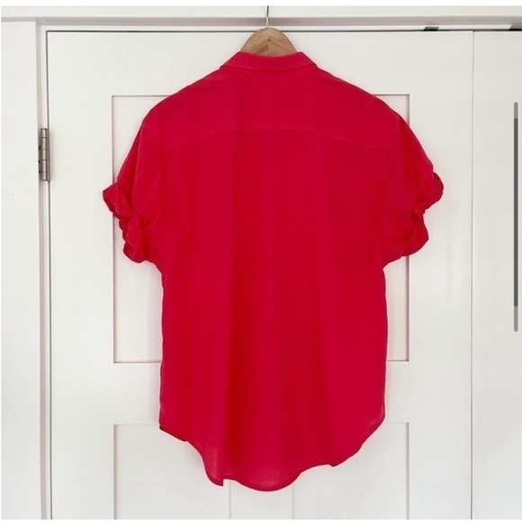 XIRENA Coral Short-Sleeve Poplin Shirt - Picture 5 of 10